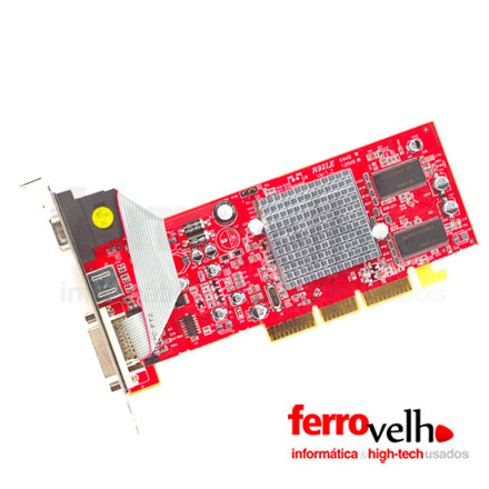 Placa Grfica AGP ATI 9250 128MB/64bits Power Color - R92L-LC3