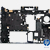 chassie interno teclado 535866-001 HP Probook 4510s series OEM