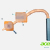 dissipador calor AT1540010F0 Acer Aspire V3-572G series original