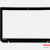 bezel Lcd H000056200 Toshiba Satellite L50-A series preto brilha