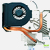 fan e dissipador calor 60.4GD05.001 Acer Aspire 5740 series 4pin