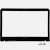 bezel Lcd IHK5BHN000 4-430-377 Vaio SVE1511 series OEM