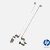 tampas dobradias HP DV3-4000 series OEM originaloriginais