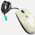 rato wired PS/2 Logitech M-SBF90 ptico com fio branco cinza ori