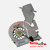 fan e dissipador calor AT019000110 Toshiba Satellite A200 series