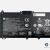 bateria li-ion HT03XL HP Pavilion 15-CS 15-CW li-ion 11.4V OEM o