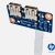 portas 2x usb 455MKK32L01 HP 15-R 15-G 250 G3 series OEM