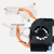 fan e dissipador calor 486799-001 HP Pavilion DV5-1000 series or