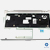 palmerest touchpad 6070b0478702 HP EliteBook 8460p series OEM