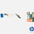 board usb DAR33TB16C0 e cabo HP G7-2000 series OEM original