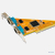 placa RS-232 2x portas de serie Pci Dell OEM genuine