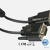 cabo VGA 15 pinos 2x macho com filtro 3m preto OEM Novo original
