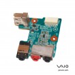 placa usb 1P-1064103-8011 e audio Sony VGN-AR series OEM