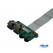 placa usb 60NB0030-AU1 e audio Asus N56V series original