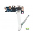 Board 2x USB LS-7911P Acer V3-531 series c cabo conector