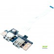 portas usb LS-B162P e cabo Acer Aspire E5-571 series original