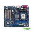 motherboard ASRock P4VM800 skt 478 processador Dual Core PC