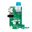 Asus F553M X553M X453M 69N0RLB10A00-01 USB Audio Jack Board w Ca