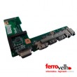 Placa USB VGA HDMI AUDIO K52JR_IO_BOARD Asus K52J