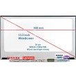 AUO B133XTN01.3 screen Led slim 30 pin 315mm OEM genuine