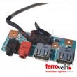 placa audio 1P-1096j02-8010 e USB OEM original Sony Vaio VGN-NW2