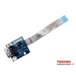 board usb LS-4995P e cabo Toshiba Satellite A500 series OEM orig