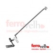 dobradia esquerda 0R098H Dell Inspiron Mini 910  series
