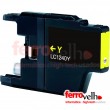 Tinteiro Compatvel Brother LC1240 Yellow