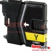 tinteiro Brother LC985 cor amarelo / yellow