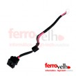 DC Power Jack com cabo P000401770 Toshiba Tecra A3X