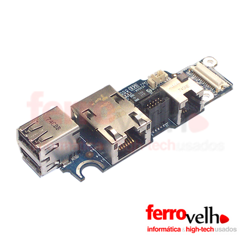 porta usb e rede Lan LS-2792P Dell Latitude D620 PP18L series OE