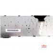 Teclado CP297220-02 Fujitsu Lifebook S710 branco PT original