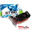 Placa Grfica MSI GT610 PCI-X 2GB N610-2GD3H/LP