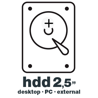HDD IDE 2.5 poleg