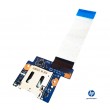 card reader board LS-B184P com cabo HP 450 455 G2 original