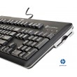 HP 505060-131 keyboard USB QWERTY PC PT-PT black OEM