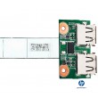 USB board 35110C100 com cabo HP 630 Compaq CQ57 series original