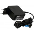carregador 01FR124 charger Lenovo ideapad 45W preto OEM original