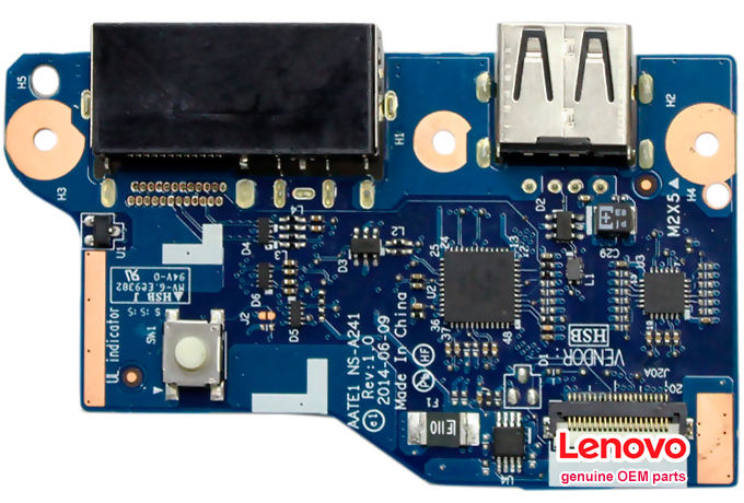 power button USB NS-A241 lenovo thinkpad edge E550 series OEM