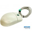 rato wired PS/2 Mitsumi ECM-S5002 scroll branco com bola wired O