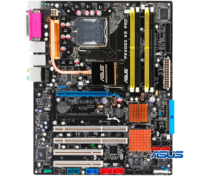 motherboard P5WDG2 WS Pro Worstation LGA 775 Quad 2 Core