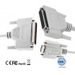 cabo LPT1 25 pinos male para LPT1 RS-232 9 pinos femea 2m OEM cabo LPT1 25 pinos male para LPT1 RS-232 9 pinos femea 2m OEM