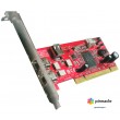 Placa Pinnacle Booster 2B Firewire IEEE 1394 PCI 6 pinos