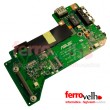 placa usb 08G2019FE22C audio e RJ45 Asus X20S series OEM