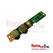 Placa Audio DA00P6AB6D0 HP Pavilion G61 com cabo conector