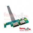 portas 2x usb LS-5821P cabo NBX0000LO00 Toshiba L450 series OEM