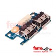 board LS-4682P 2xportas USB e cabo Acer Aspire 5737 series OEM