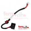 DC Power Jack com cabo 6017B0146301 Toshiba Satellite L300D