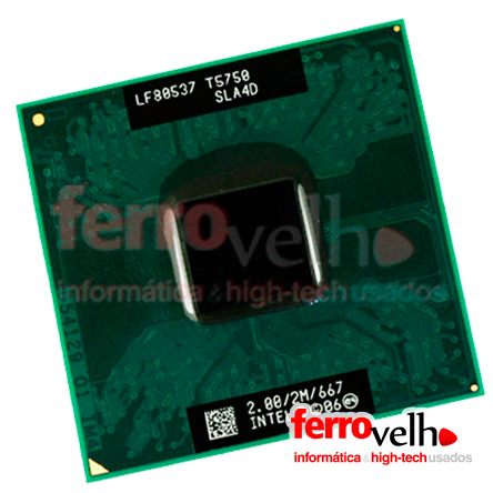 processador intel Dual Core LF80537 T5750
