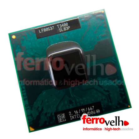 processador SLB3P intel Dual Core 2.1 667MHz LF80537 T3400